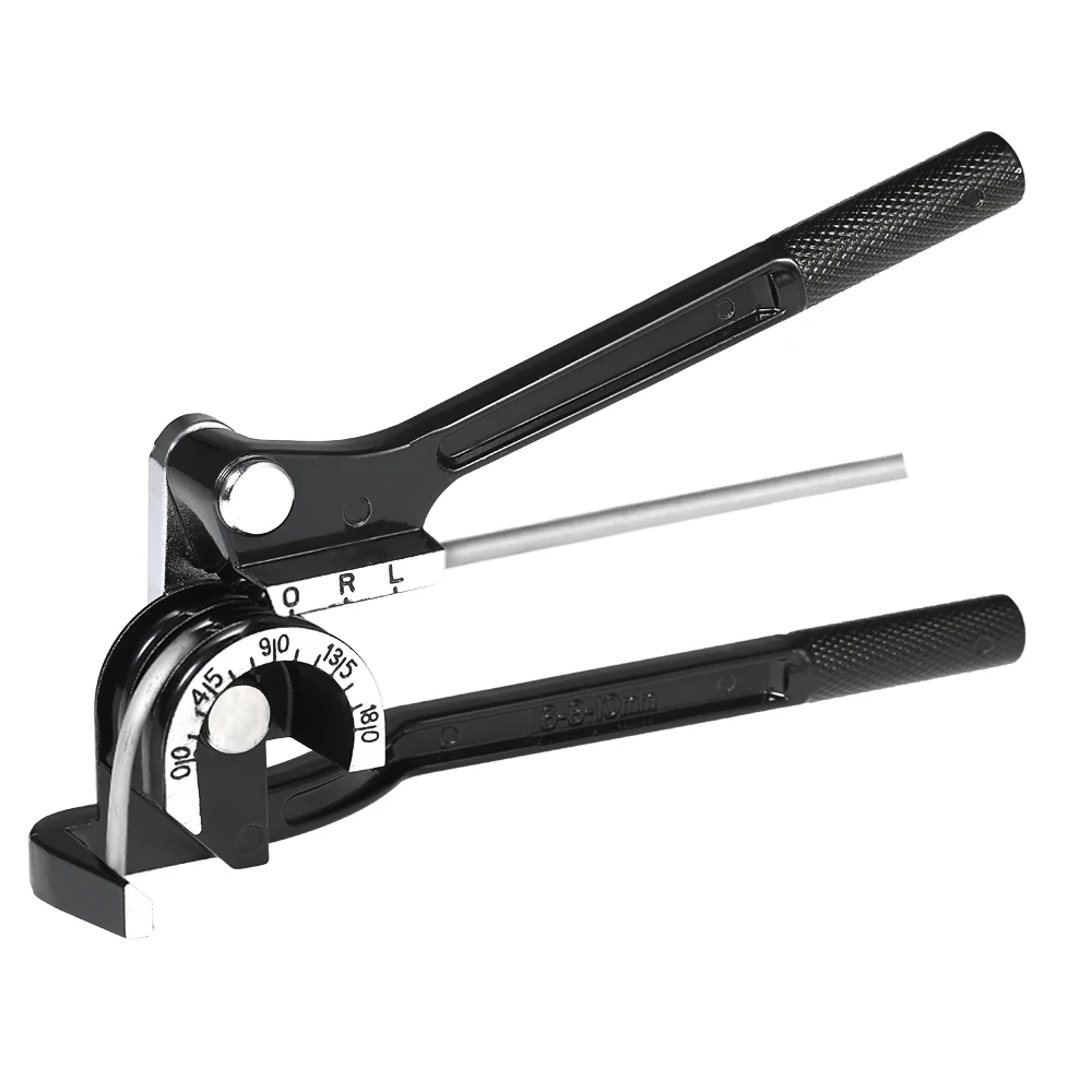 3-in-1 180 Degree Heavy Duty Tubing Bender Bends 1/4 5/16 and 3/8 Tube Aluminum Copper Steel Fuel Brake Lines tube bender