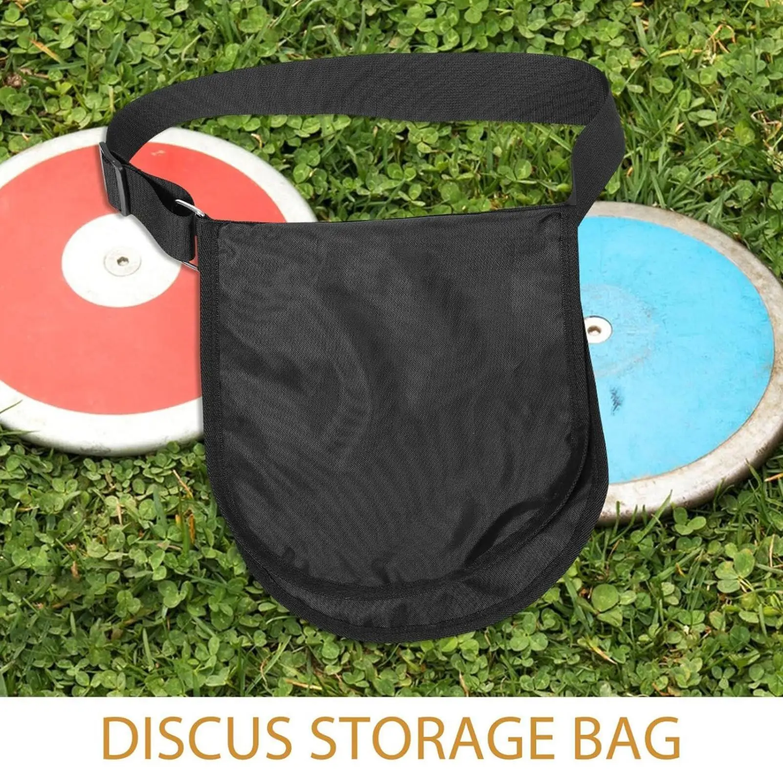 Discus Bag Adjustable Strap Discus Carry Case Transport Solution Carry Pouch For Fitness Outdoor Sports Equipment Competitions