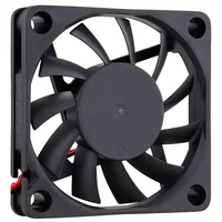 60x60x10 mm DC 5V 12V24V 6010 Brushless Axial Cooler Dual Ball 60mm 2PIN Cooling Fan for Cooling DIY PC Computer Case Fan 1