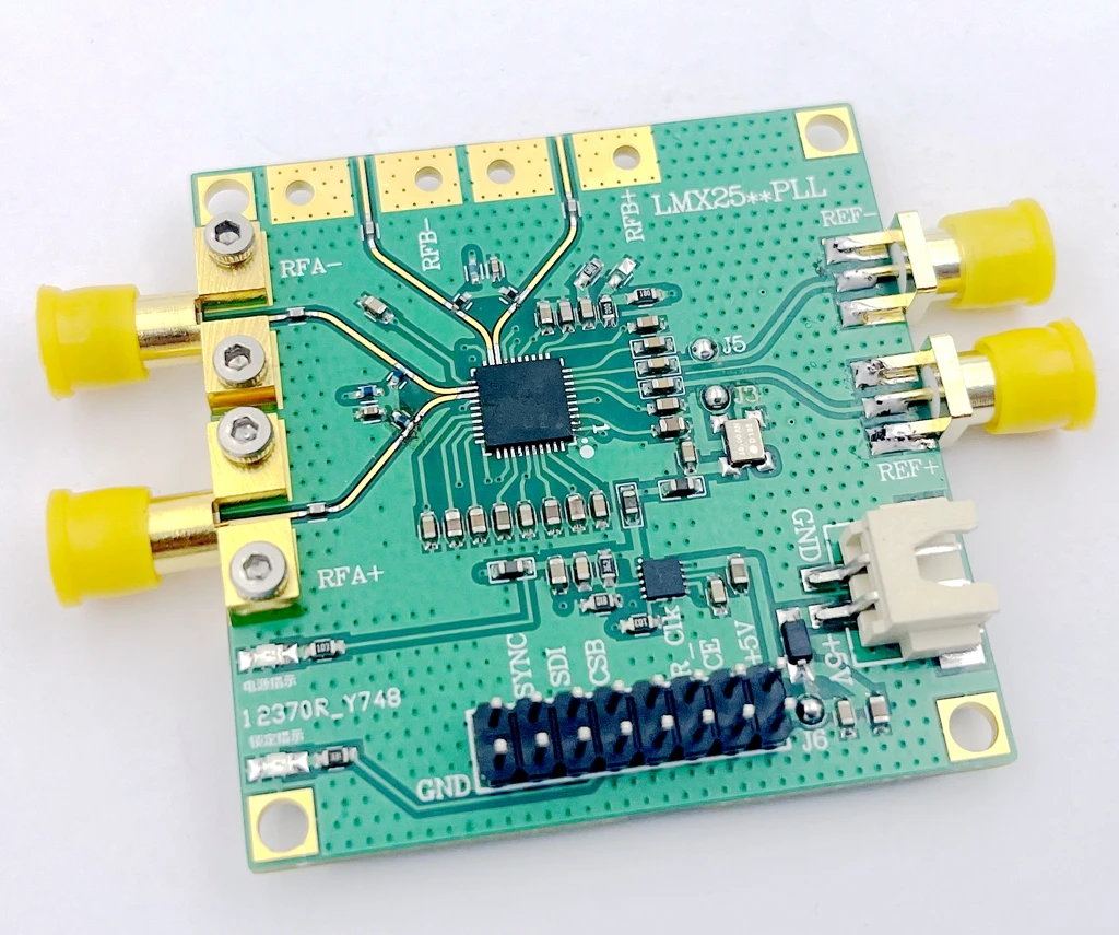 LMX2594 Frequency Synthesizer Development Board PLL Phase Locked Loop 10M-15GHz High Frequency Microwave Signal Source