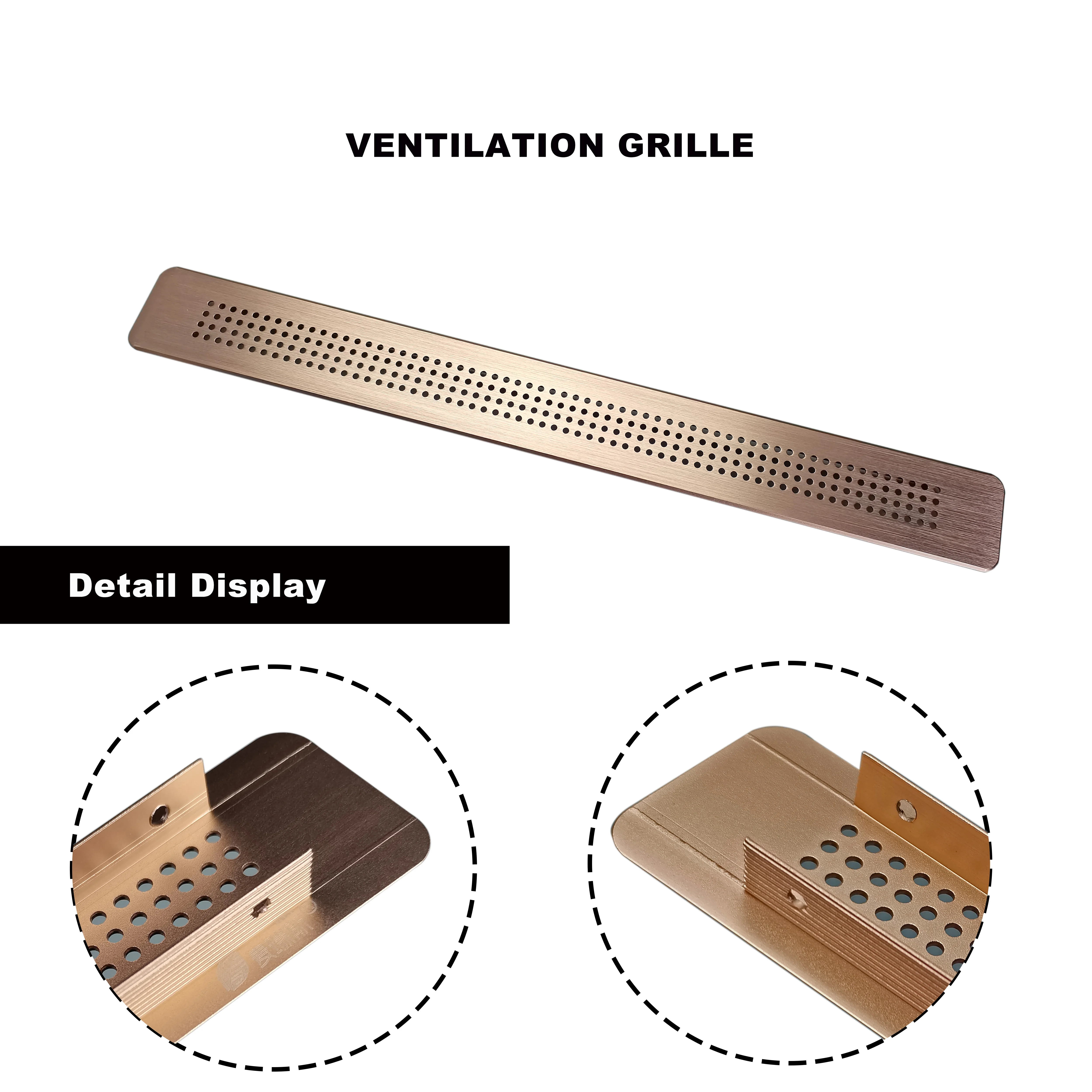 ตะแกรงระบายอากาศ ฝาครอบช่องระบายอากาศ ฝาครอบช่องระบายอากาศสำหรับตู้ระบายอากาศ แบบด้านเดียว 1