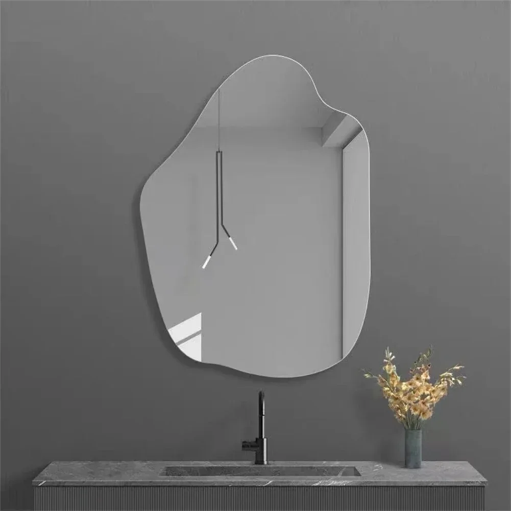 Irregular Mirror Wall Decorative Mirrors For Dressing Bedroom Living Room DIY Self-adhesive Mirror Art Wall Home Decor 2