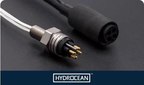 Hydrocea 1000m Depth ROV Open Diy Kit Waterproof Connector male Socket female Cable for Subcon Remote Operated Vehicle 3