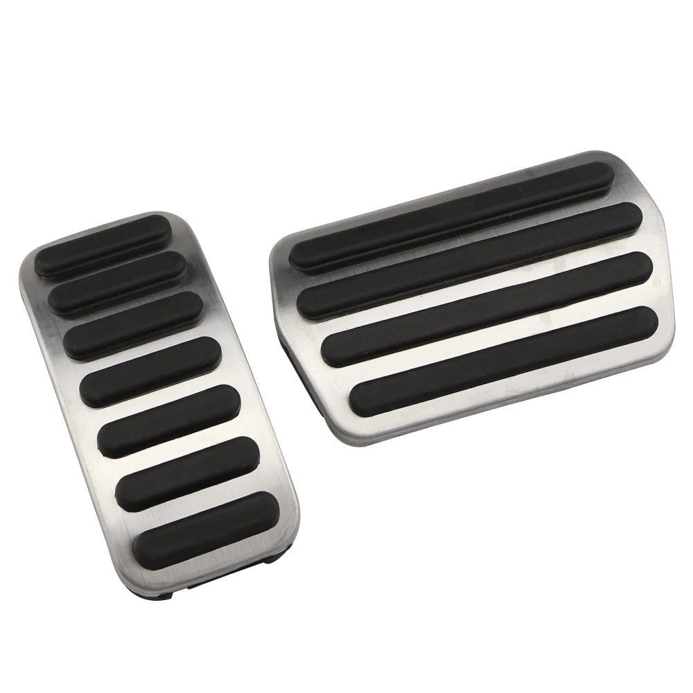 Car Pedals Stainless Steel Accelerator Fuel Gas Brake Pedal Pad Cover For Volvo V40 XC40 C30 C70 S40 2013 car accessories,car pedals,pedal cover,stainless steel pedal cover