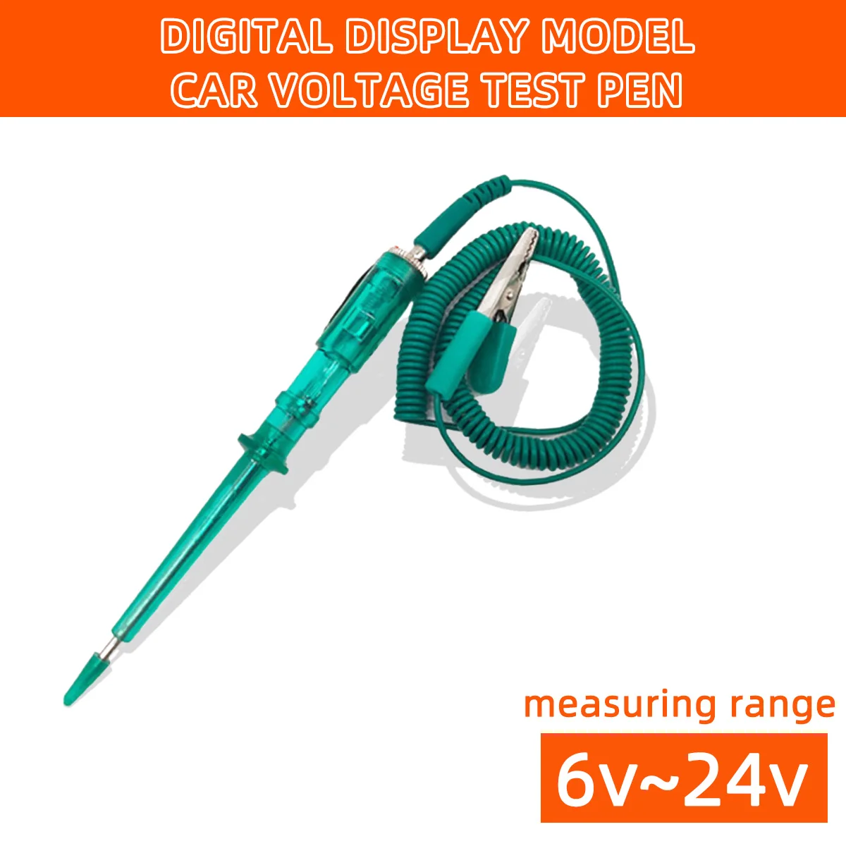 Digital Display Automotive Circuit Diagnostic & Voltage Testing Tool
