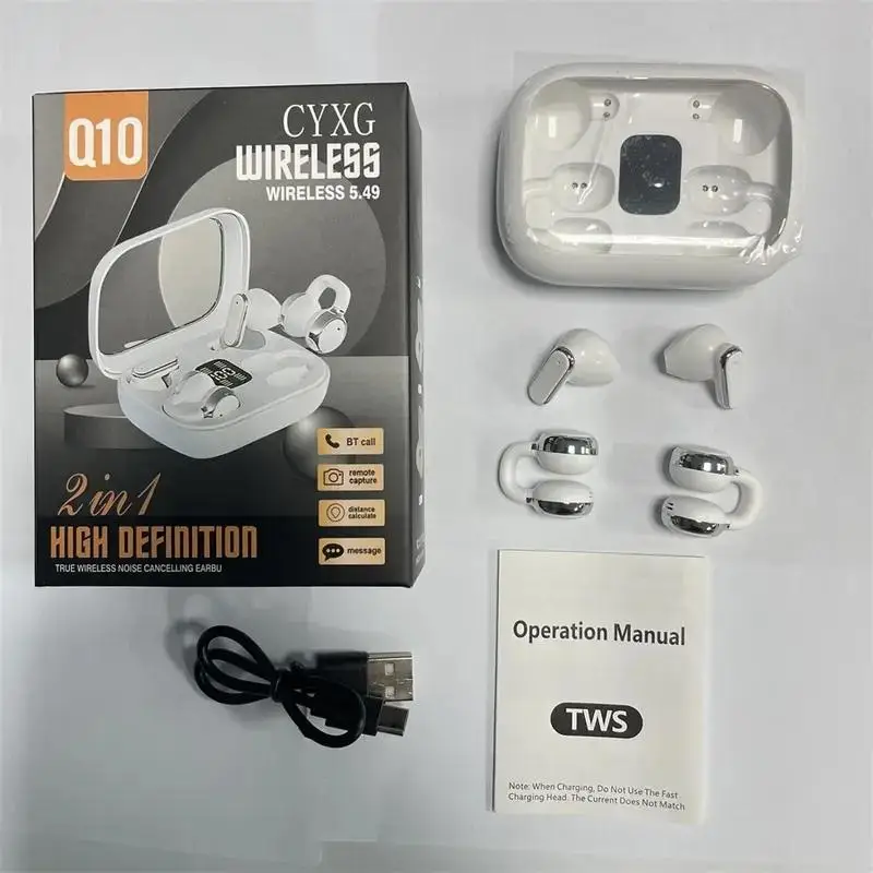 Premium Bluetooth 5.4 Wireless Earbuds with HiFi Sound & Noise Cancelling Technology