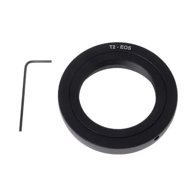 Lightdow Lens Adapter Ring T2 T Mount Adapter for Telephoto Lens for Canon Nikon