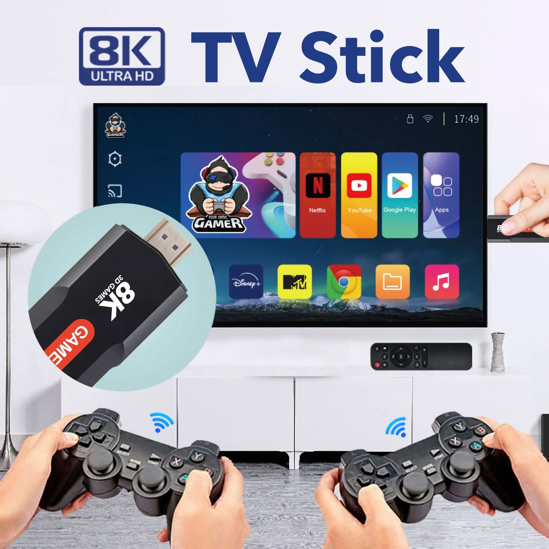 Q9-Video-Game-stick-Android-5G-8K-TV-BOX-Dual-system-2-4G-Double ...