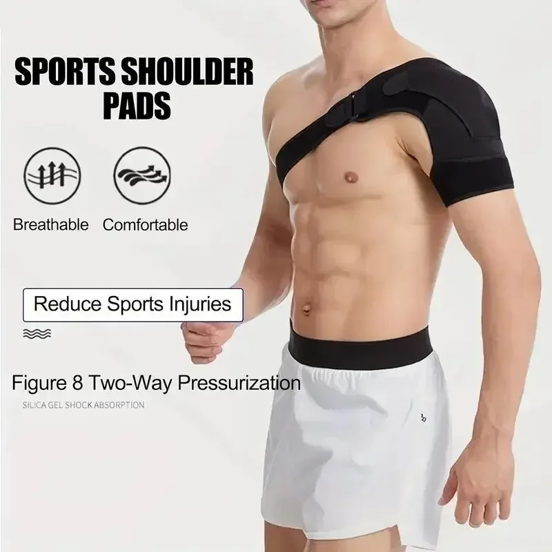 Adjustable Shoulder Support with Pressure Pad