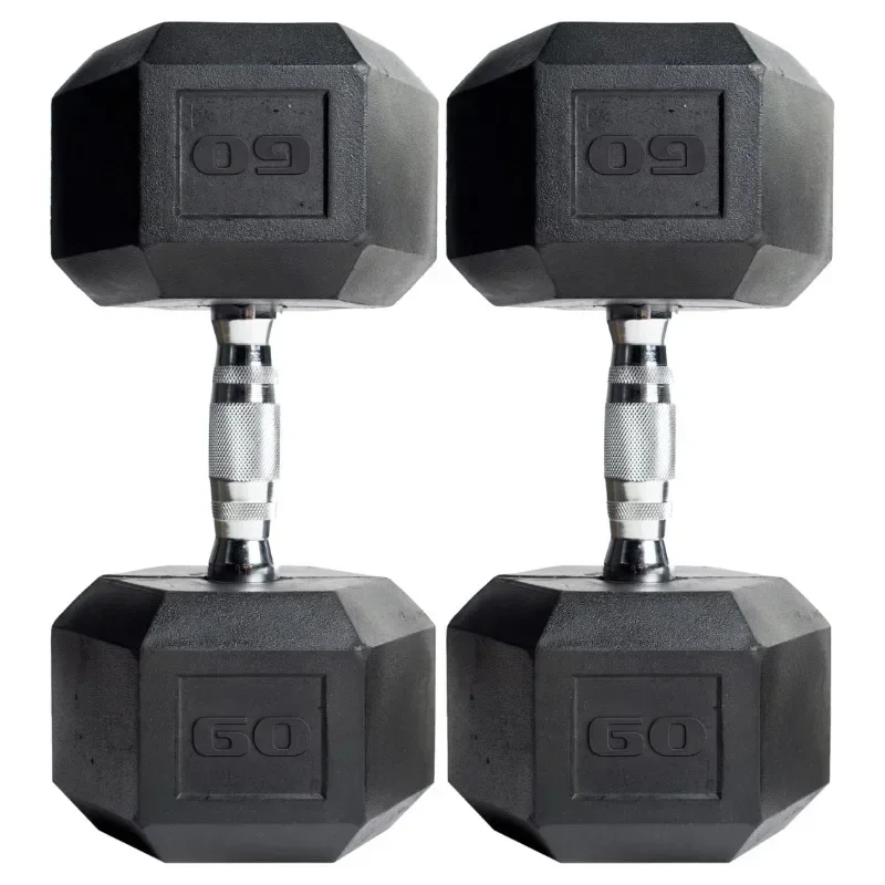 

(2 pack) Barbell, 45lb Coated Hex Dumbbell, Single