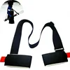 Nylon Skiing Pole Shoulder Hand Carrier Lash Handle Straps Adjustable Buck Hook Loop Protecting Black Nylon Ski Handle Strap Bag 2
