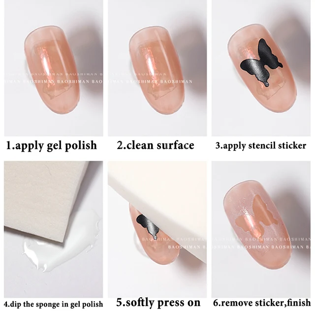 네일 아트에 특화된 에어 브러시 스텐실과 스티커로 멋진 디자인을 손쉽게 완성해보세요.