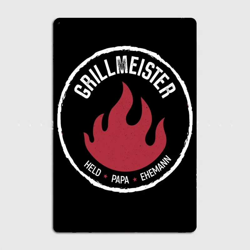 Современное настенное искусство Grillmeister с дизайном Onigiri Demon Hunter, винтажный жестяной знак для кухни, ресторана и домашнего декора Современное настенное искусство Grillmeister с дизайном Onigiri Demon Hunter, винтажный жестяной знак для кухни, ресторана и домашнего декора