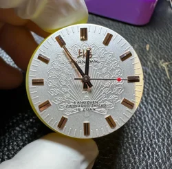 Elegant 29.2MM Dial for Manual Mechanical Watch Movements (29.2mm - Rose Gold)