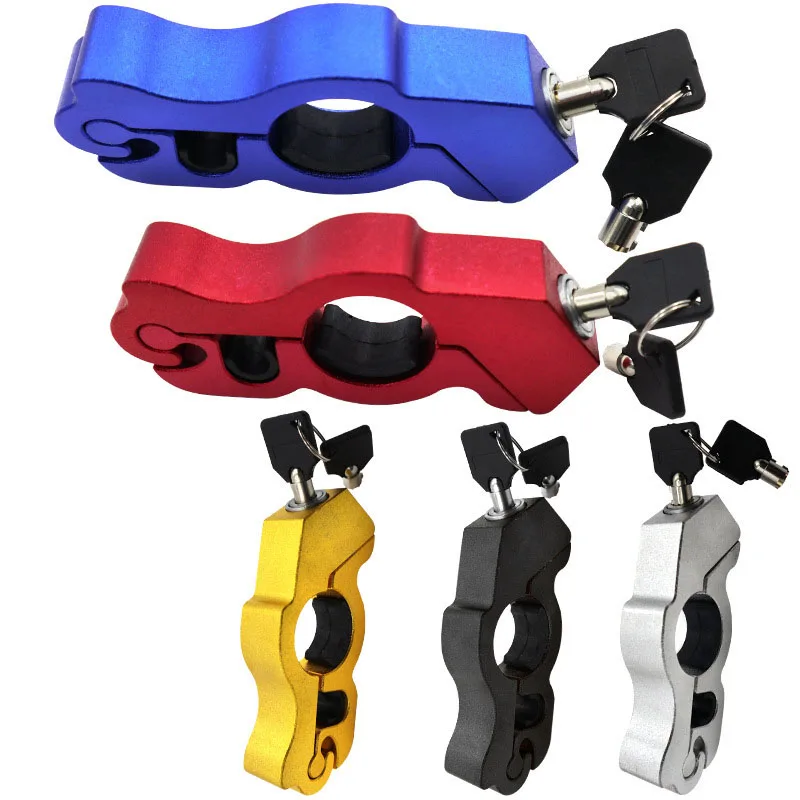 

New 1 Set Motorcycle Grip Lock Safety Handle Anti-Theft Lock Apply To ATV Off-road Motorcycle Accessories