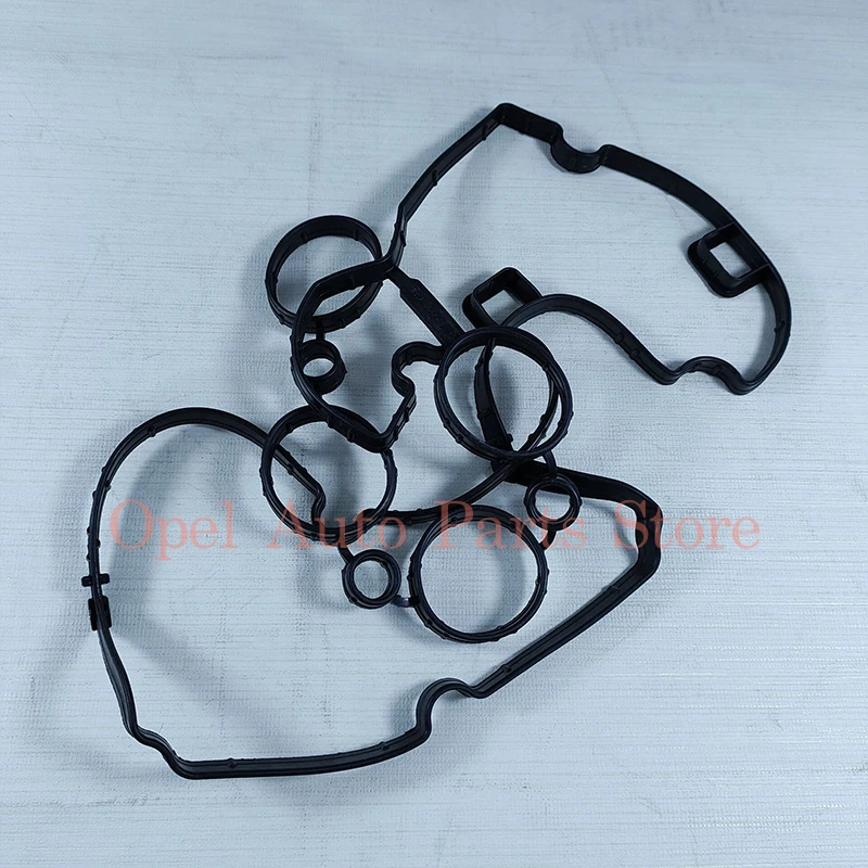 Engine PCV Valve Cover Repair Kit Engine Cover Cushion Rocker Cover Gasket Engine Valve Cover Gasket 55354237 For Chevrolet Aveo Cruze 1.6 Sonic Opel Astra 1.8L L4 Pontiac G3
