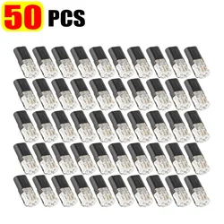 Dual Wire Waterproof Quick Connectors with Locking Buckle and Snap Clamp (50PCS)