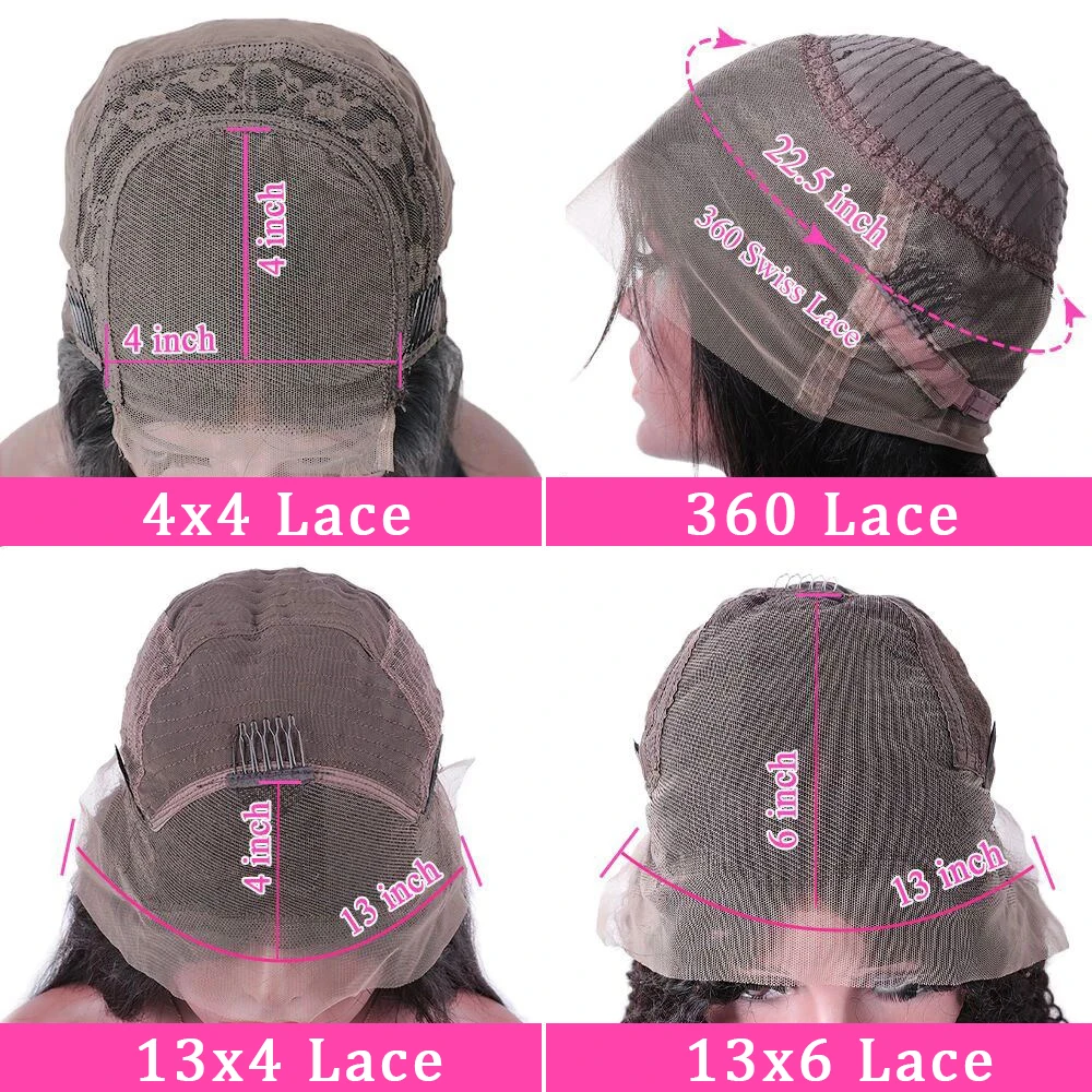 13x4 HD Transparent Lace Front Human Hair Wigs Body Wave Lace Front Wig 13x6 Lace Frontal Wig Brazilian Body Wave Human Hair Wig