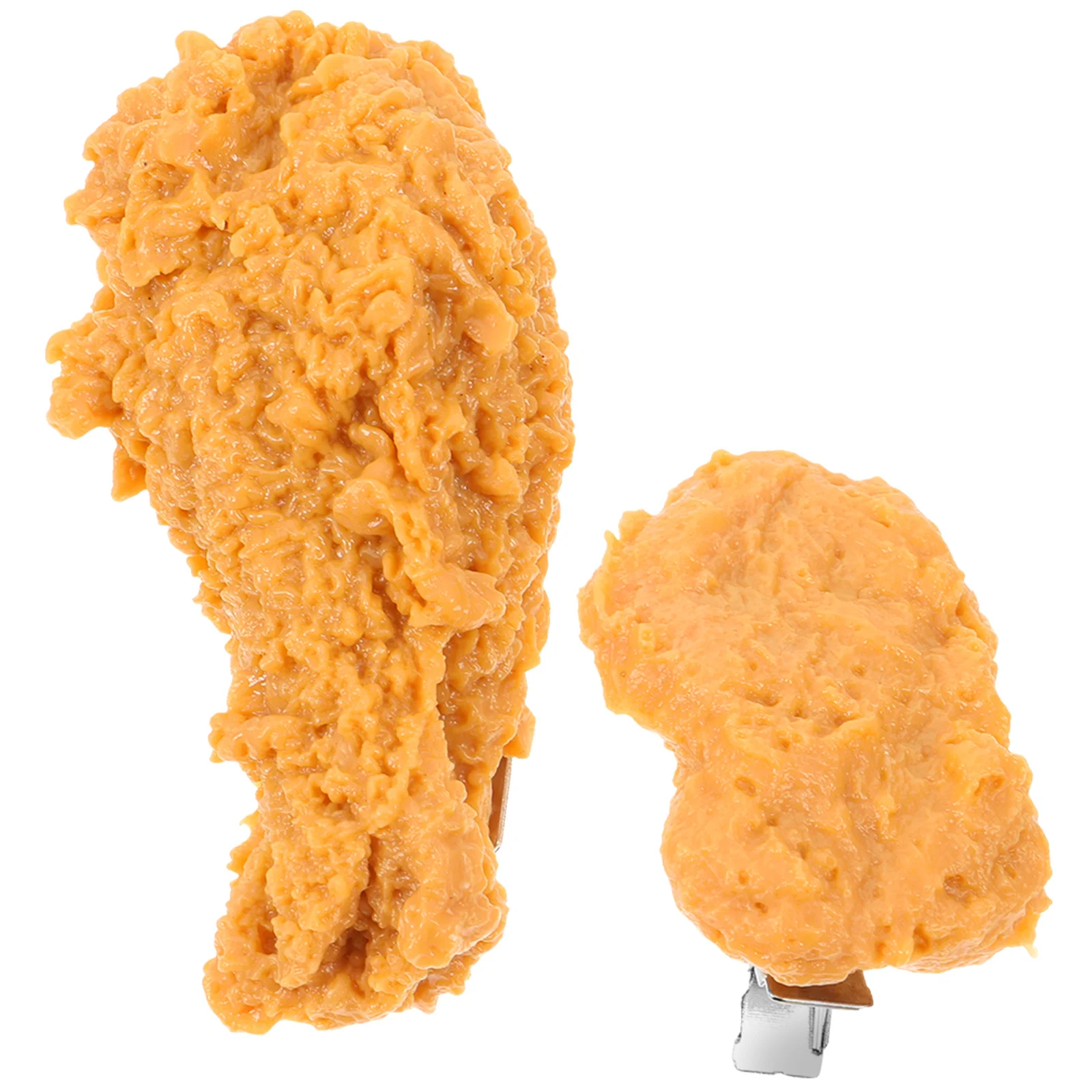 

Забавные головные уборы с едой, 2 шт., заколки для волос для девочек-подростков, аксессуары для волос для женщин