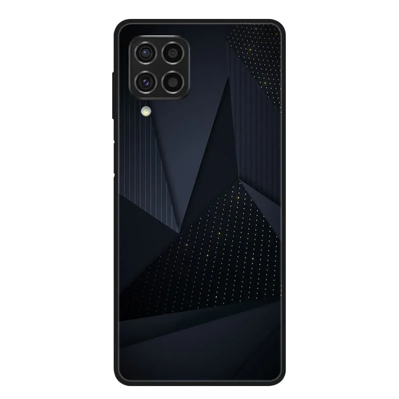 Black Shockproof Case Cover for Samsung Galaxy - Durable Protective Back Shell