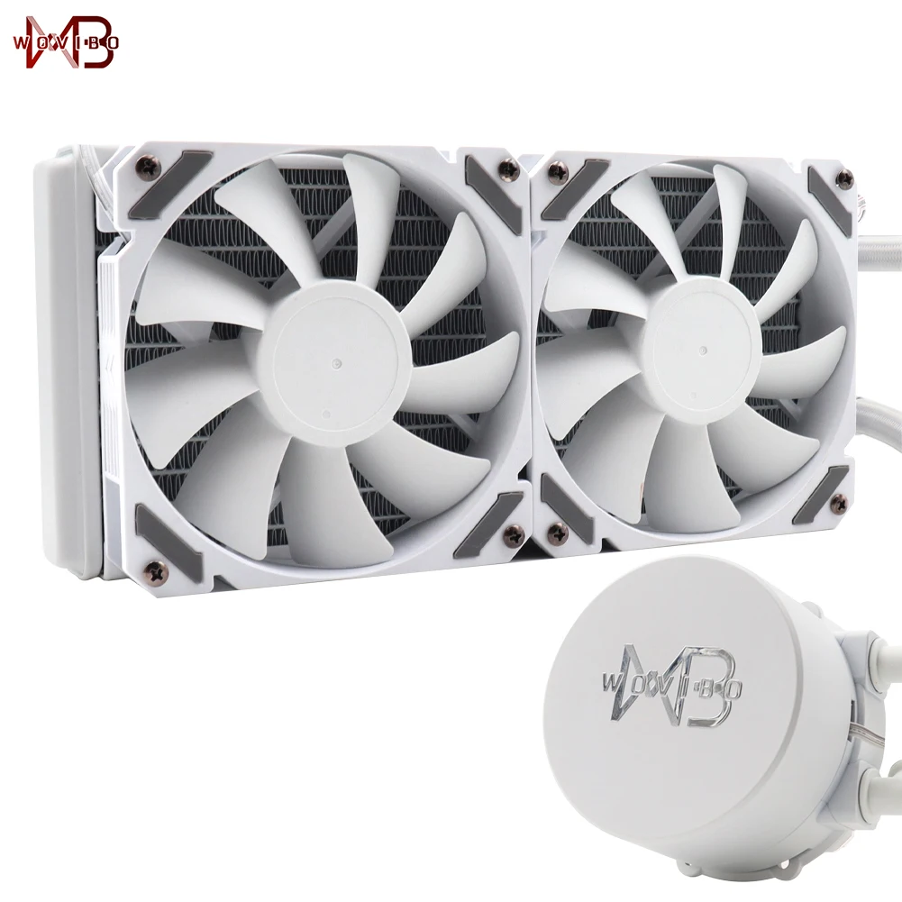 Refrigerador de Água do Cpu do Computador Ventilador Líquido de Refrigeração Lga 1150 1155 1151 1200 1700 2011 Amd Am4 Am5 240 mm - Imagem 3
