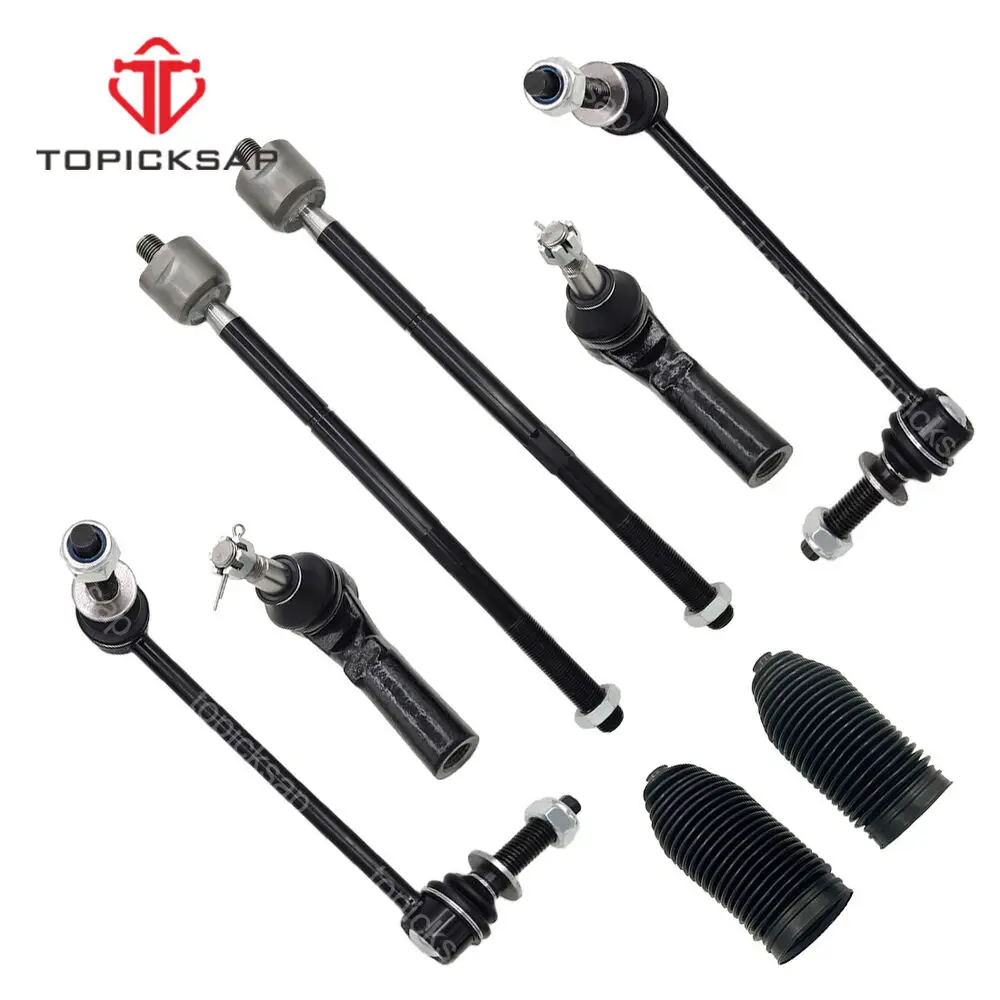 TOPICKSAP8pcsTieRodEndsBootStabilizerSwayBarKitsforChrysler300DodgeChallenger