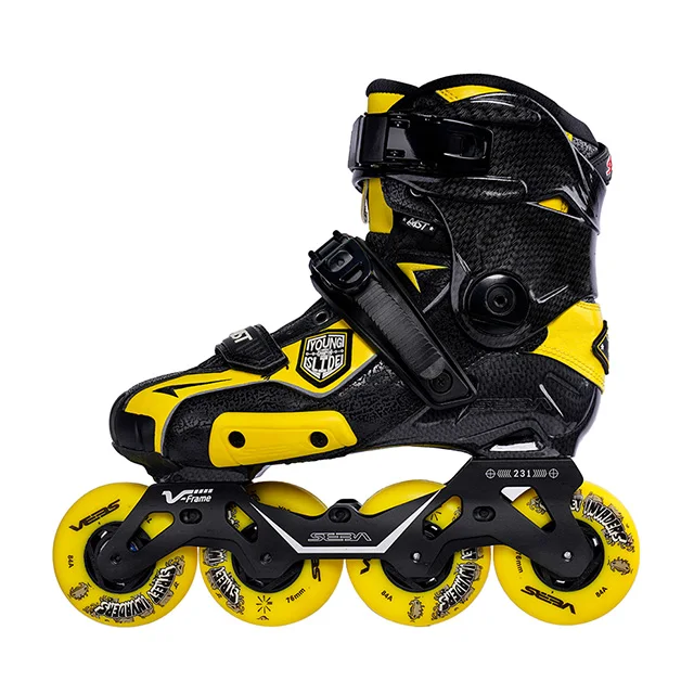 MACCO*SEBA co-branded huang haiyang IGOR2 high-end Fék inline Rája Felnőtt Úthenger skates