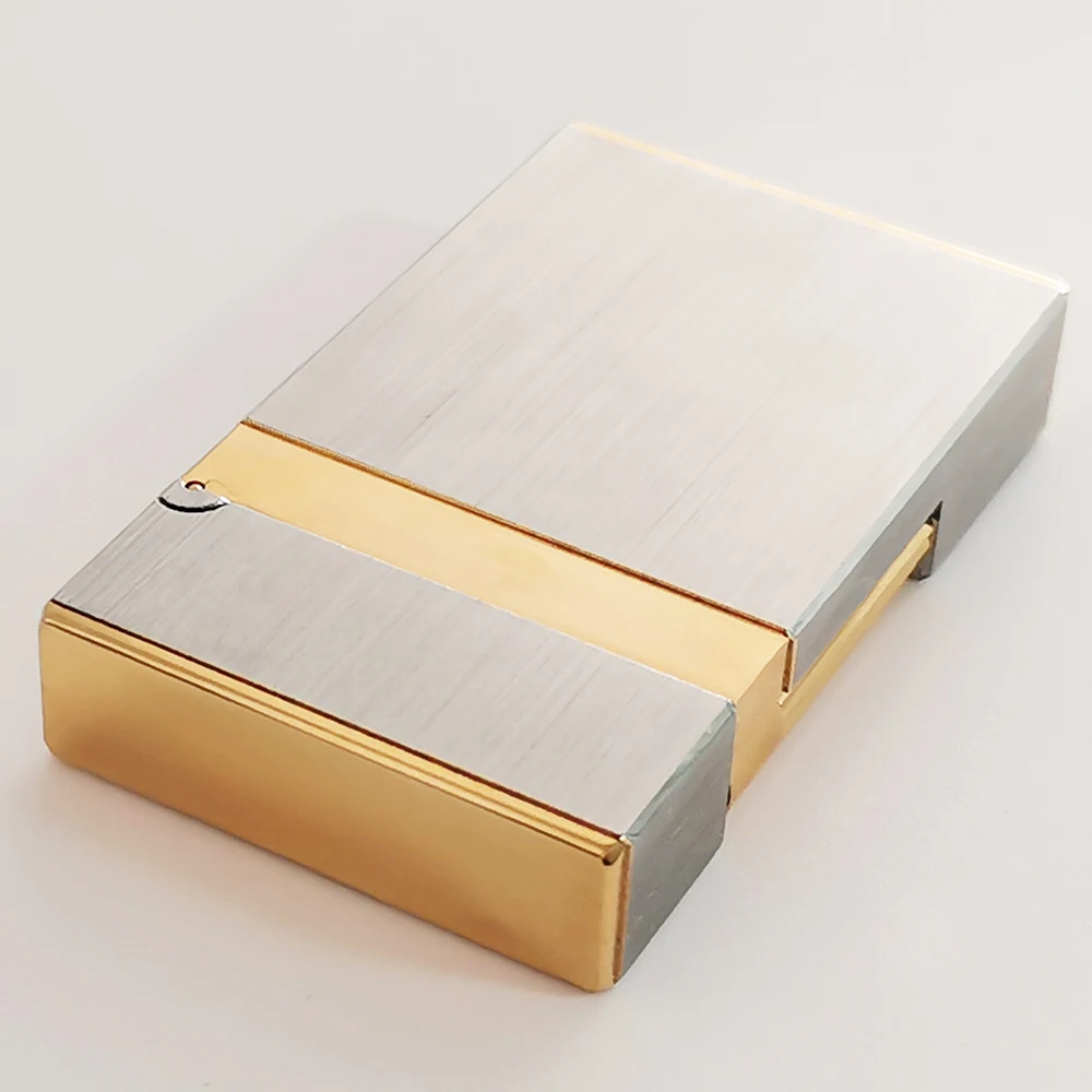 2025 Original JT. Dunant Cigarette Gas Ligne2 Lighter Metal Wiredrawing Tobacco Smoking Tools Father Man Luxury Gift 5