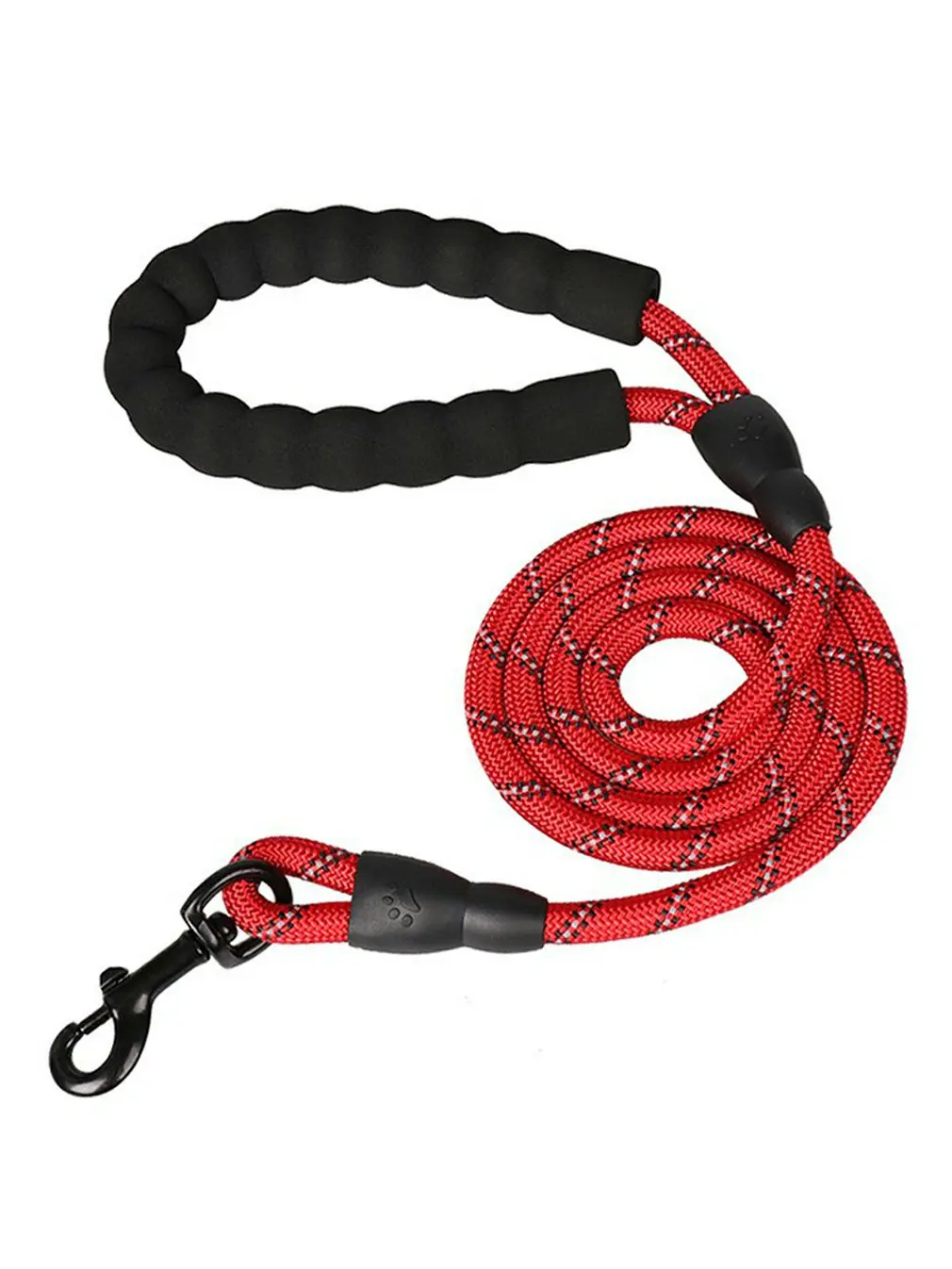 1.5M Long Pet Leash Reflective Strong Dog Leash With Comfortable Padded Handle Heavy Duty Training Durable Nylon Rope Leashes 