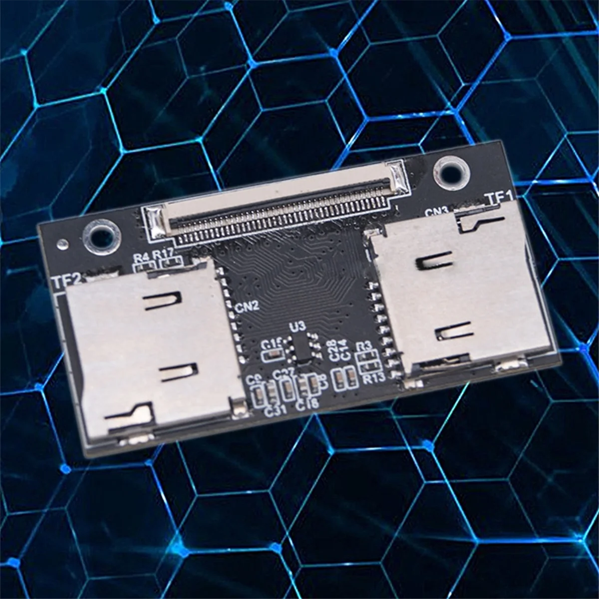 Dual TF Card Adapter with Anti-Interference Technology for Computers and Game Consoles