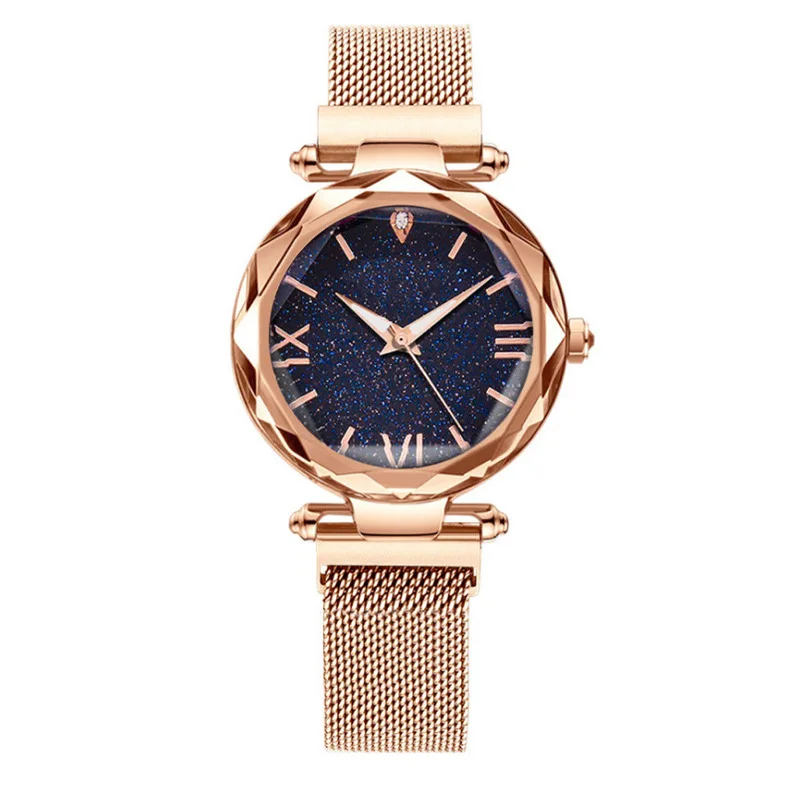 

Luxury Starry Sky Women Watches Magnetic Mesh Belt Band Watch Women's Fashion Dress Wristwatch Zegarek Damski Reloj Mujer