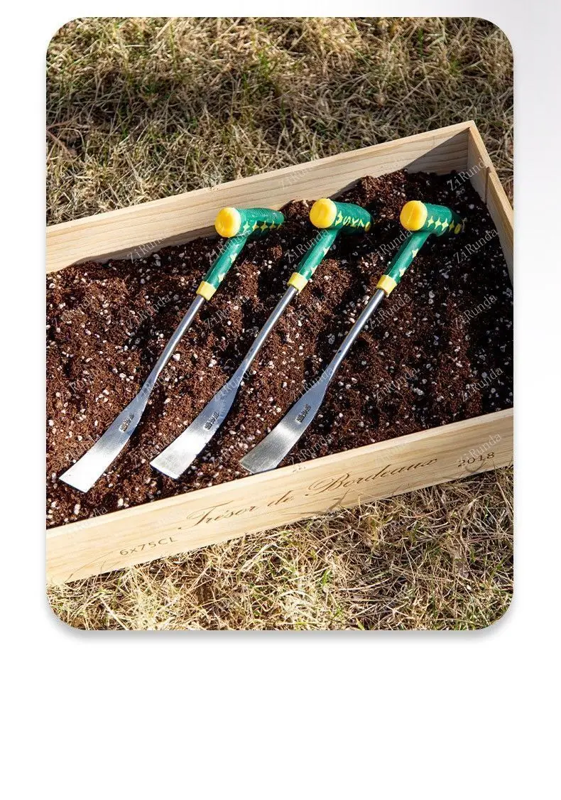 *Horticultural manganese steel wild vegetable flower planting tool shovel vegetable planting weed control garlic shovel 6