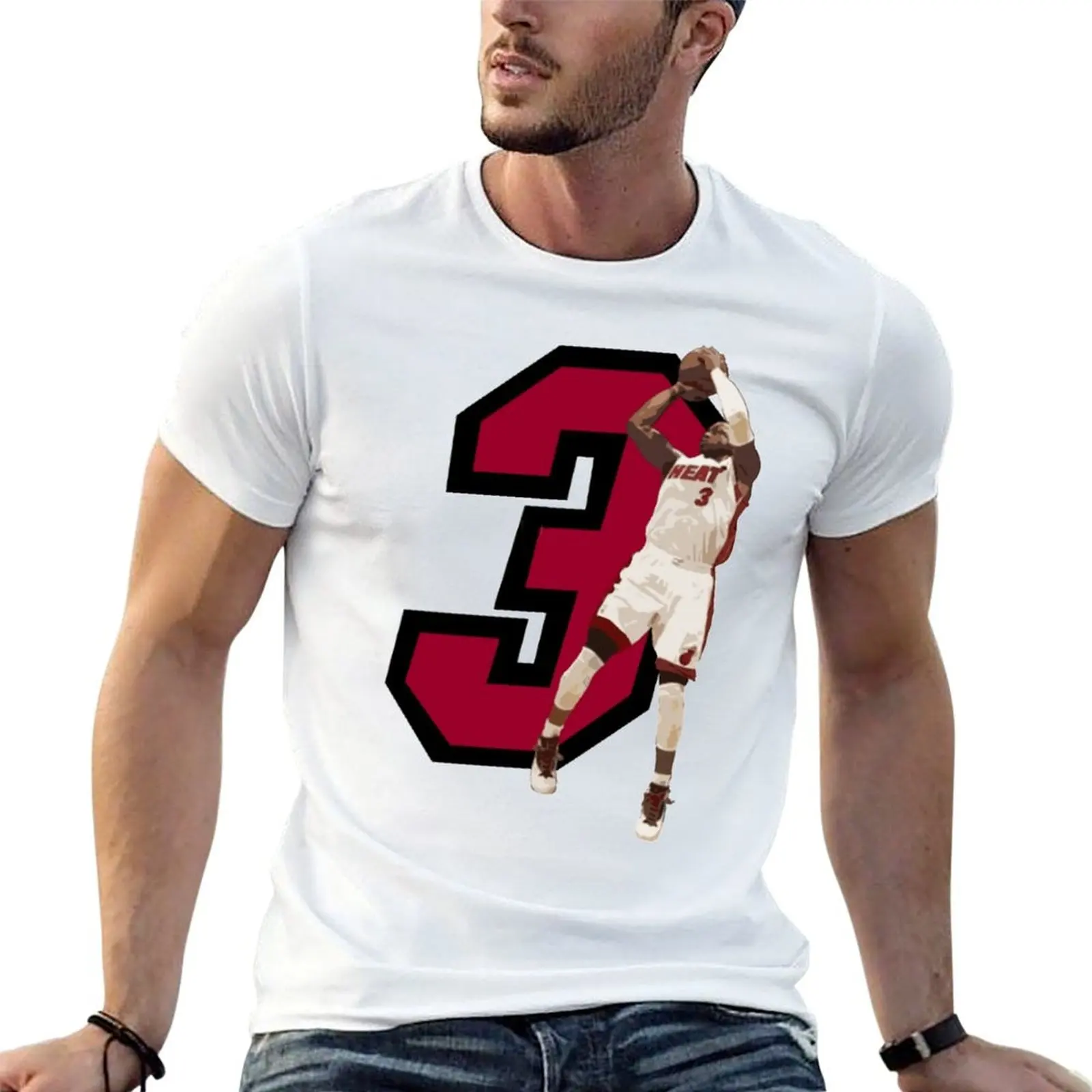 Dwyaneer E Wade D-Wade Wow 2023 Basket Stars (11) Fresh T-Shirt Move Tees Creative Funny Novità Aactivity Competition Usa