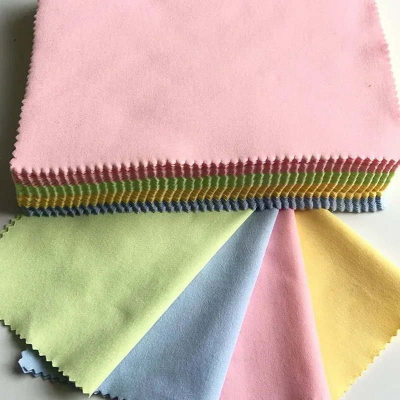 1-200pcs High Quality Lens Clothes Cleaner For Chamois Glasses Microfiber Cleaning Cloth for Glasses Phone Screen Cloth Clean 3