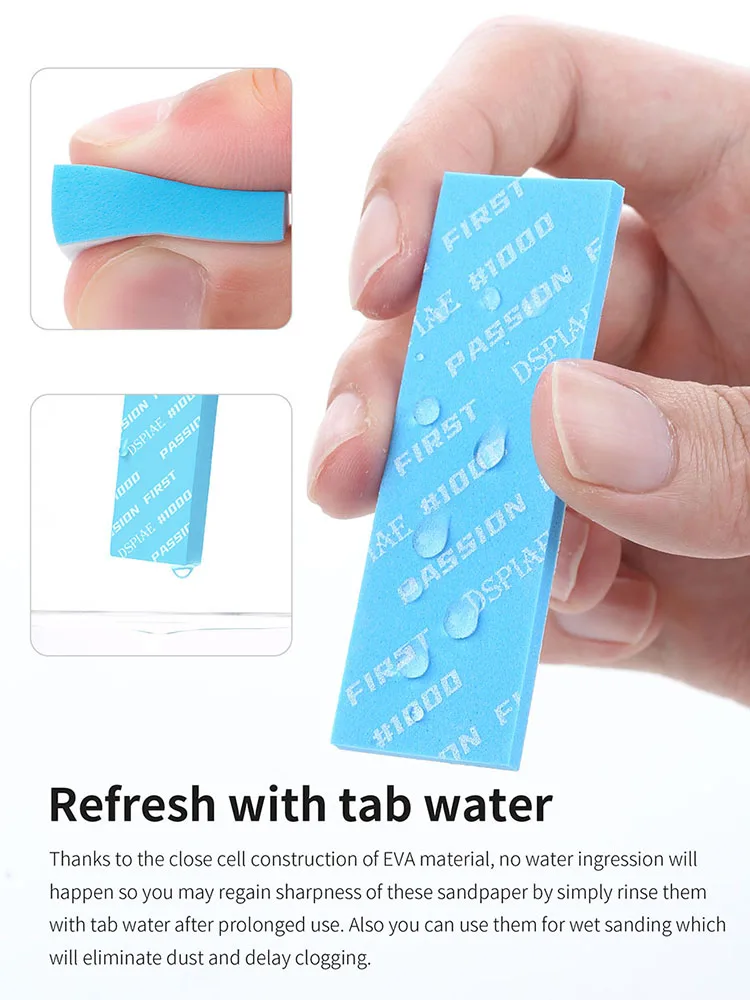 safaiaページ DSPIAE XSP-S01 Sanding Blocks and Self-Adhesive Sandpapers Set