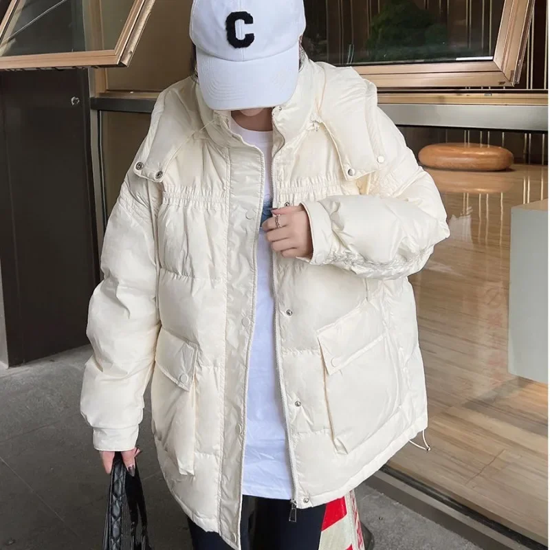 Рисунок 2 - Новинка 2024, женское пуховое пальто из хлопка