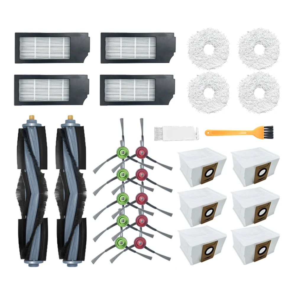 

Набор для пылесоса Ecovacs Deebot X1 Omni/Turbo, основная щетка, HEPA фильтр, тряпка для мытья, аксессуары для пылесоса