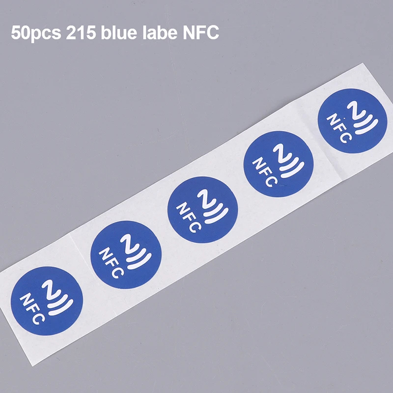 50Pcs 215 blue labe