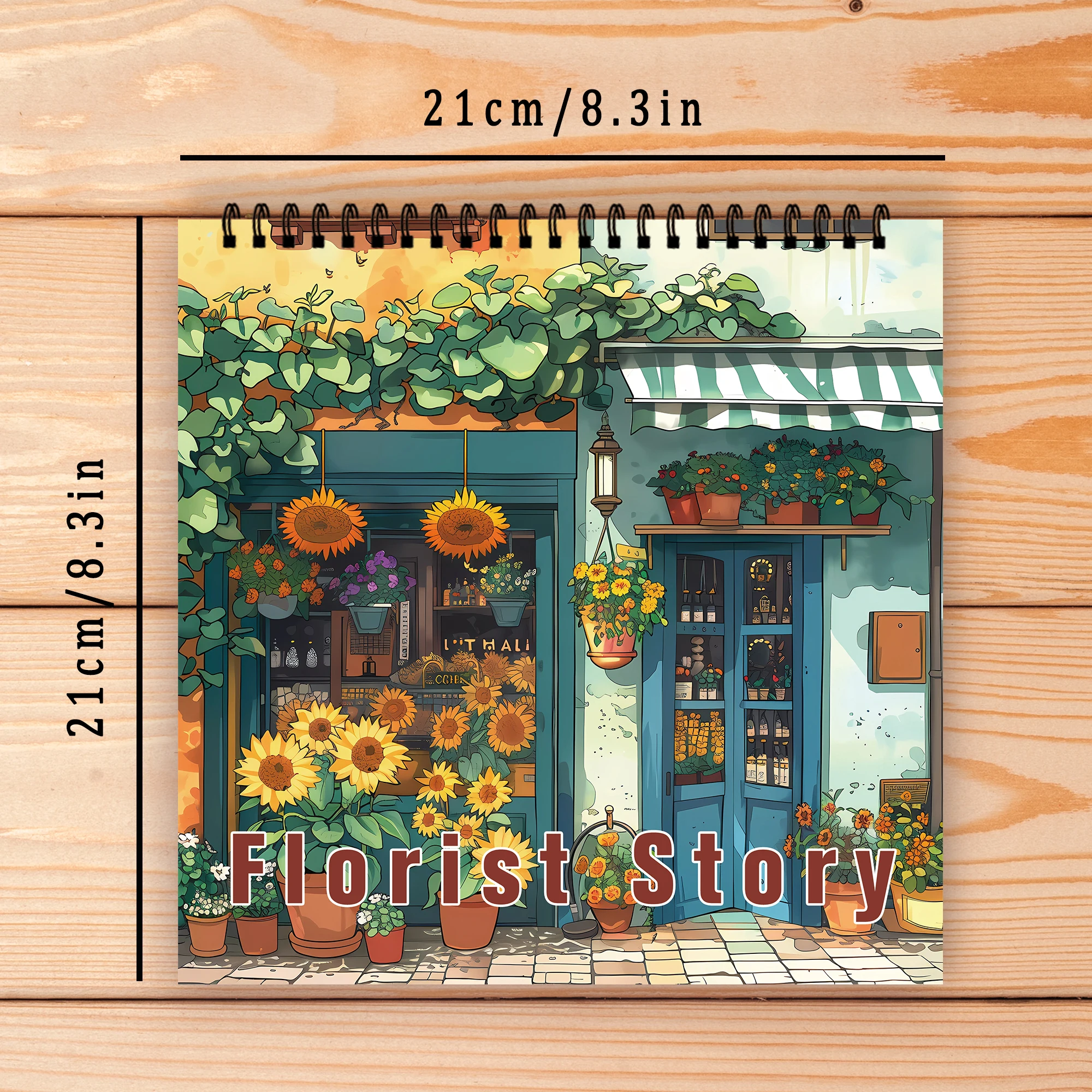 1pc, Teen Colouring Book - 30 Sheets 8.3x 8.3in Suitable for Stress Reduction, Emotional Relaxation, Christmas Halloween 6