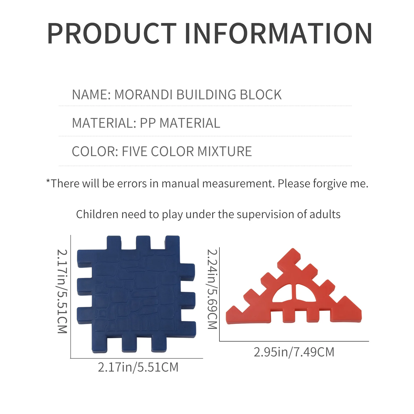Square Molandi Color Series Of Plastic Building Blocks For Children To Build A House With Diy Toys building blocks toys