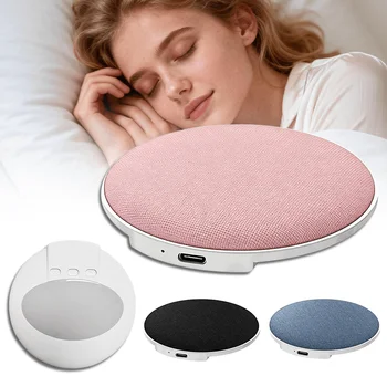 Altoparlante per cuscino con rumore bianco e timer, ausilio per il sonno, altoparlante da sotto il cuscino per notti tranquille