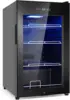 Refrigerator 17 inch Wide - 126 Can Beverage Cooler with Glass Door | Counter-Top/Freestanding Mini Beverage Beer Fridg 1