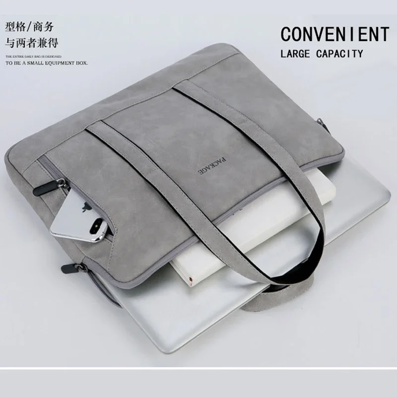 Funda Per 13-15.6 Pollici Mcbook Pro 13 Custodia Per Notebook Con Cerniera Unisex Custodia Per Notebook 13 14 15 Borsa Da 15.6 ''Per Ipad 10.2 2021 Cu