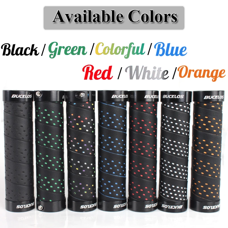 1Pair Non-slip Bike Handlebar Grips Comfortable PU Tape Cover Handle Grips 22.2