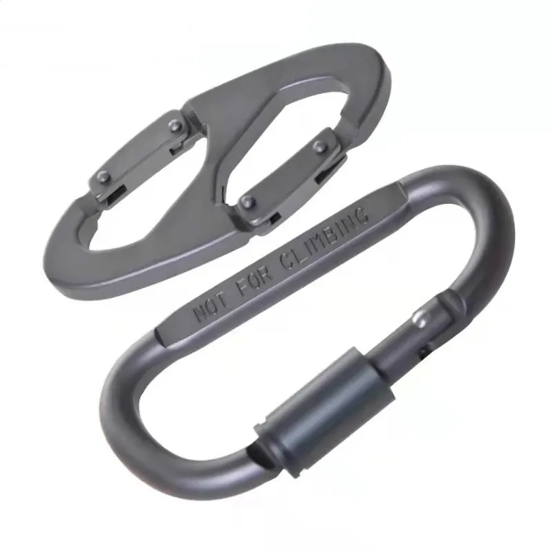 

D-Type Mountaineering Buckle, Metal Lock, 8-Shaped Buckle, Backpack Accessories, Key Pendant, Edc Tactical Equipment