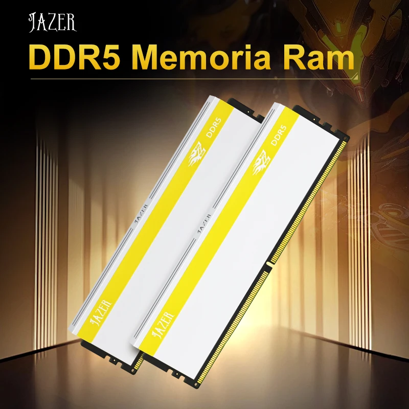 Desktop Ram Memory JAZER DDR4 32GB 2666MHz 3200MHz 64GB(32GBX2) Kit DDR5 16GB 5600MHz 6000MHz 6400 6800