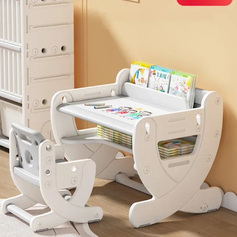 Kids Table Children Desk Chair Elementary Furniture Classroom Children's Study Small School Tables Child Set Room Childrens