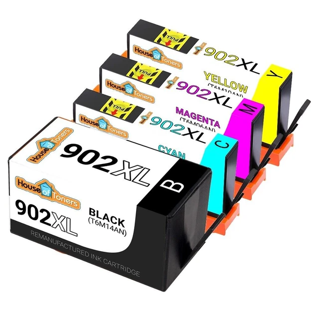 HP 902 Black Ink Cartridge | Works with HP OfficeJet 6950, 6960 Series, HP  OfficeJet Pro 6960, 6970 Series | Eligible for Instant Ink | T6L98AN