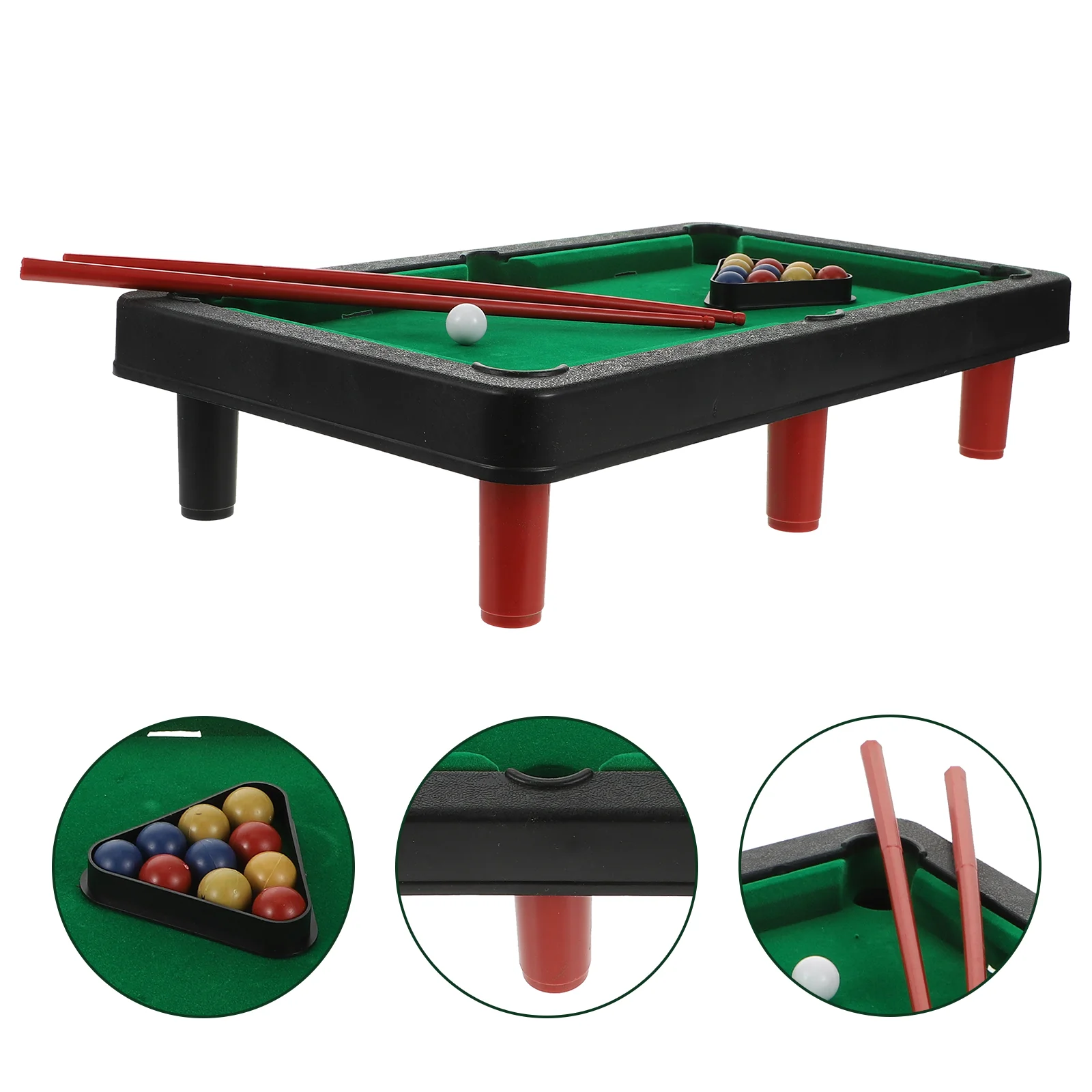 

Table Pool Mini Billiard Gamebilliards Table Set Kids Games Desk Miniatureballs For Tables Snooker Ballsmall