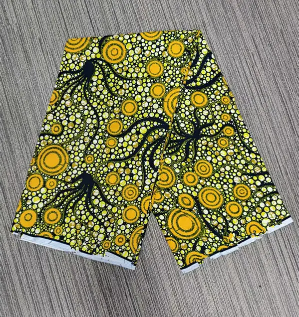 Veritable African Real Wax High Quality Guaranteed Prints Fabric 100% Cotton Soft Nigeria Style Tissu Pagne Ankara Wax Design 4